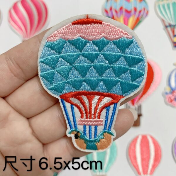 21596086875_1474147883 Wholesale full embroidered balloon clothes patch DIY computer embroidery cloth stickers