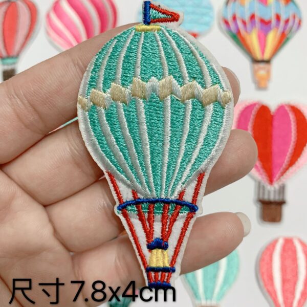 21682070492_1474147883 Wholesale full embroidered balloon clothes patch DIY computer embroidery cloth stickers