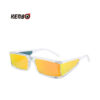 Wholesale Color lens box UV resistant sunglasses