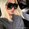 Wholesale Colorful oversized square frame sunglasses