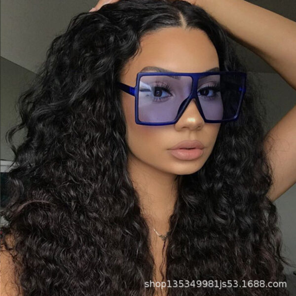 Wholesale Colorful oversized square frame sunglasses