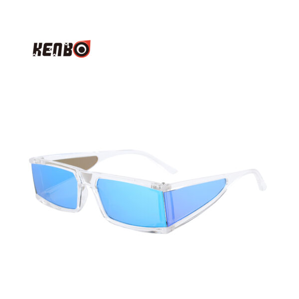 Wholesale Color lens box UV resistant sunglasses