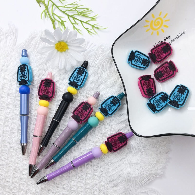 Wholesale 10cps Creative Cartoon Multifunctional Silicone Beads