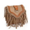 Wholesale Bohemian tassel crossbody single shoulder frosted bag