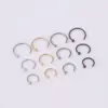 316L Stainless Steel Ear Cartilage Rings & Studs Geometric Waterproof Non Tarnish Surgical Steel Unisex