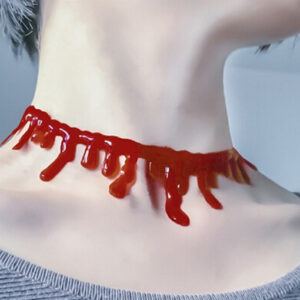 Wholesale Bloody Devil Nurse Horror Necklace