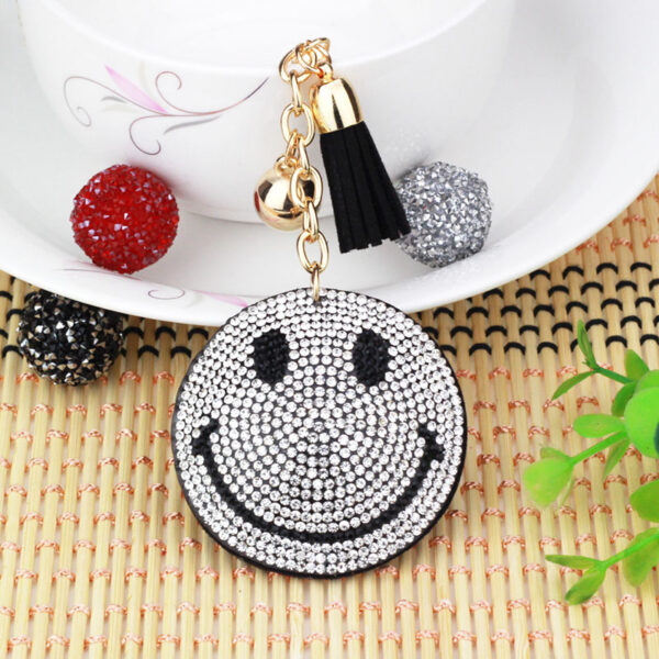 Wholesale creative smiling face bag pendant