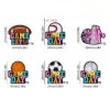 Wholesale 20pcs Creative Design, Exciting Ball Sports Beads