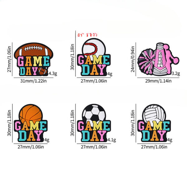 Wholesale 20pcs Creative Design, Exciting Ball Sports Beads