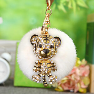 Tiuniu + white fur ball / Single opp bag packaging