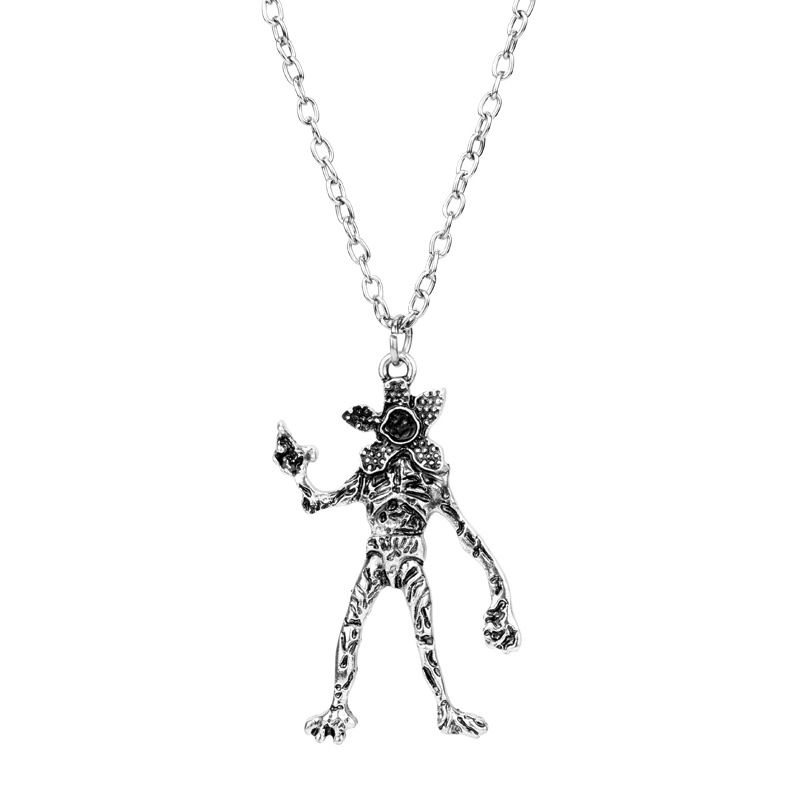 Wholesale Flower monster long necklace