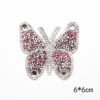 Wholesale Butterfly pattern colorful rhinestone embroidery DIY Patches
