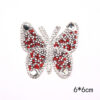 Wholesale Butterfly pattern colorful rhinestone embroidery DIY Patches