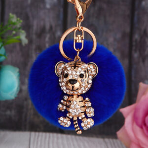 Tiuniu + sapphire blue fur ball / Single opp bag packaging