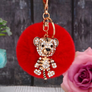 Tiuniu + red fur ball / Single opp bag packaging