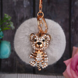Tigress + gray fur ball / Single opp bag packaging