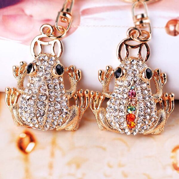 Wholesale Golden Money-Swallowing Toad Keychain