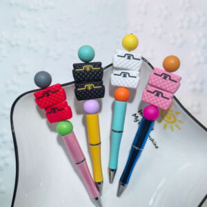 Wholesale 3D Multiple colors  Creative Pattern cartoon silicone beads DIY beads 10pcs/pack OLY Exclusive