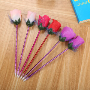 Wholesale Rose Cartoon Pen Valentine's Day Pen