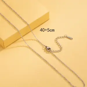 O-shaped Chain / Steel Color