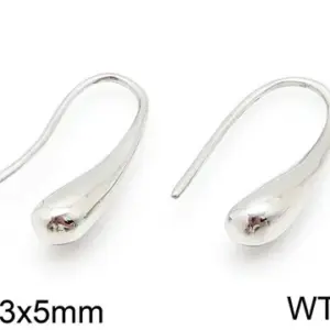 Steel Water Drop Ear Hook