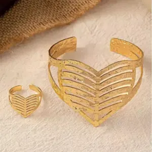 64# Bracelet-Gold (Two-Piece Set)