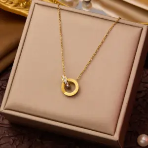 Ring Buckle Roman Digital Diamond