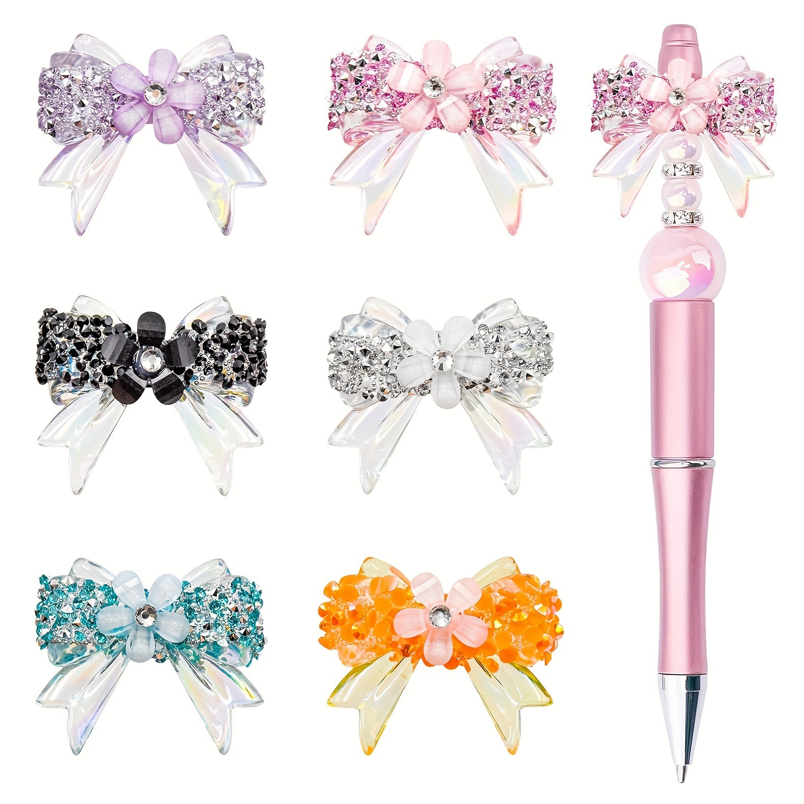 Wholesale bowknot cherry blossom beads
