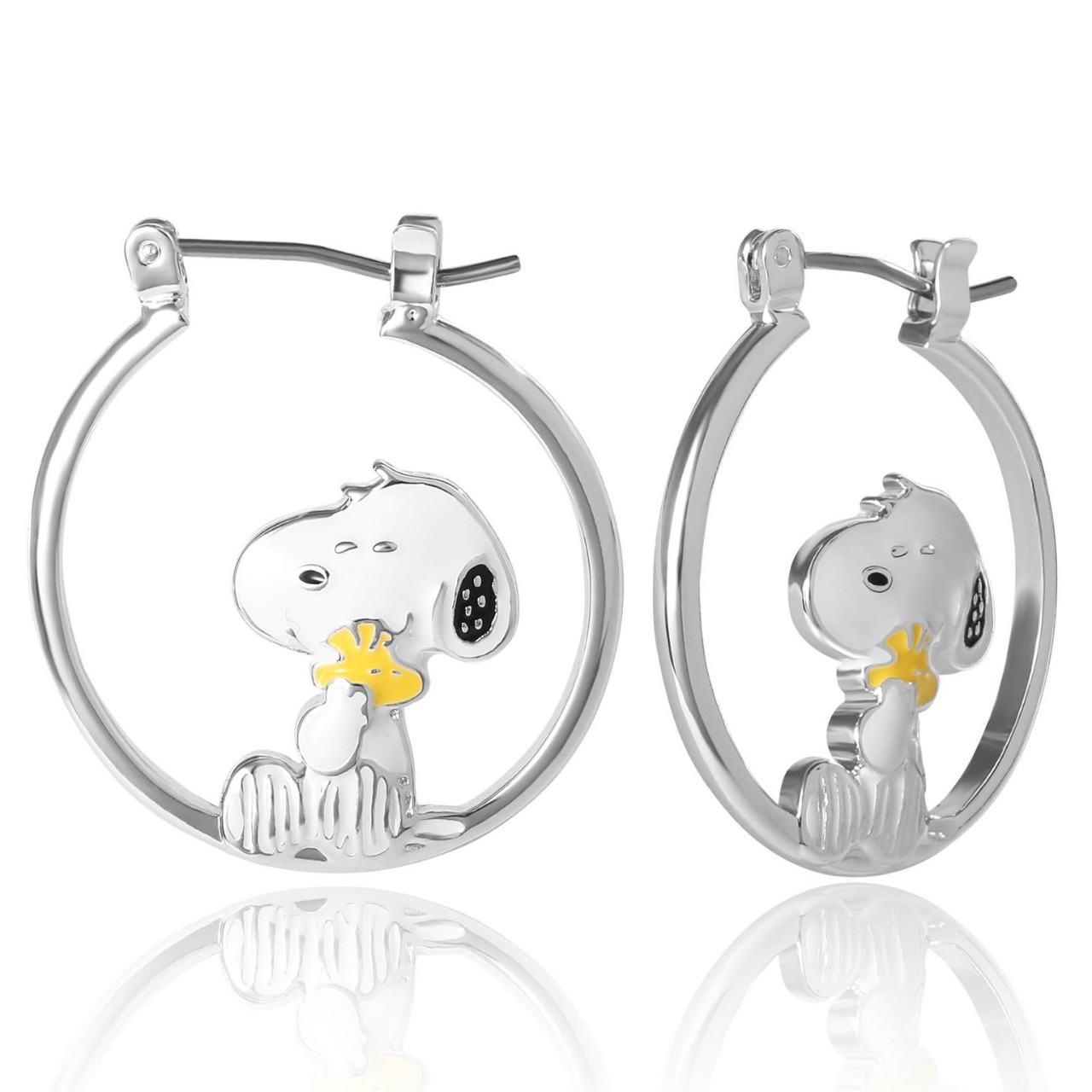 Wholesale Cartoon Cute ipping Oil Dog Diamond Earrings