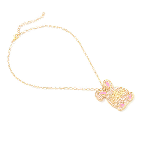 Wholesale Pearl Rabbit Pendant Necklace