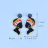 Wholesale Black Liberation Month Memorial Earrings June Day African Slave Liberation Day Earrings