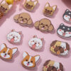 Wholesale 10pcs Husky Dog Straight-Hole Beads DIY Accessories