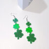 O1CN010CdhN71D7RyBj2q5z_2219082440169-0-cib Wholesale St. Patrick's Lucky Grass Green Earrings