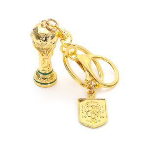 World Cup Trophy Spanish Gold Two-Piece Set