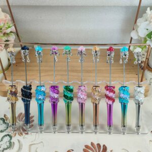Wholesale Flash Rose Beadable Pen