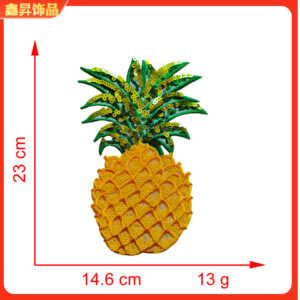 Hot melt adhesive*yellow*pineapple*pineapple*height 23*14.6cm