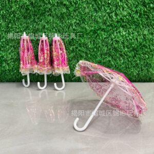 Wholesale Mini Umbrella Lace Umbrella Doll Accessories
