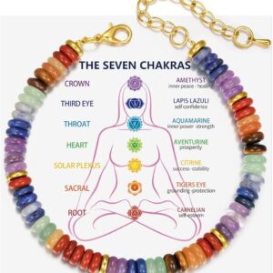 Colorful abacus bead bracelet