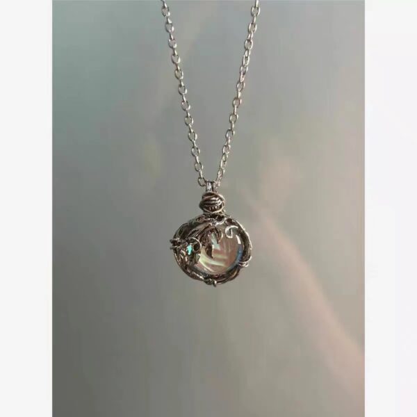 Wholesale Vintage Thorn and Aurora Bronze Necklace