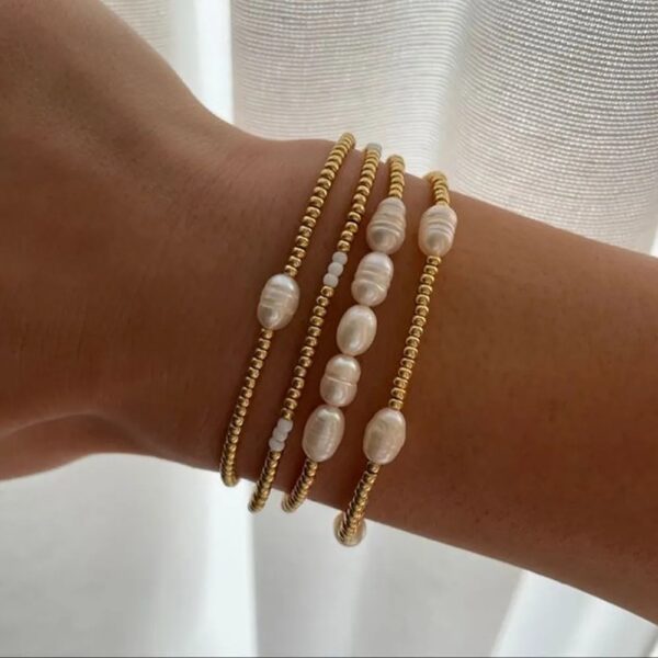 O1CN010SAeXS1v9alvBt0Vq_2212772376130-0-cib Wholesale Natural Baroque pearl woven elastic rope bracelet
