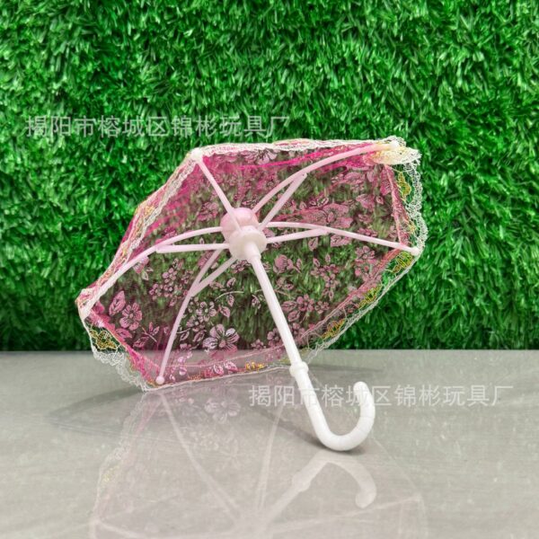 Wholesale Mini Umbrella Lace Umbrella Doll Accessories