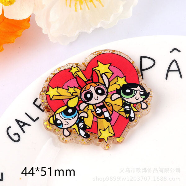 Wholesale Cute Cartoon Flying Little Girl Accessories (Acrylic)