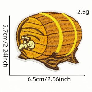 Beer cloth sticker 5 #