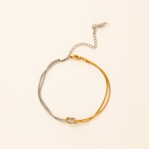 Two-color bracelet (spot welding)