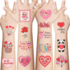 Wholesale Cartoon Valentine's Day Love Series Tattoo Stickers