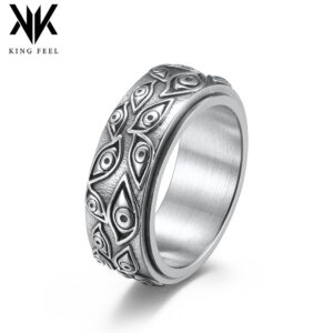 O1CN010YbsFk2860jWH7EDC_2816597882-0-cib Wholesale Devil's Eye Titanium Steel Rotating Men's Ring