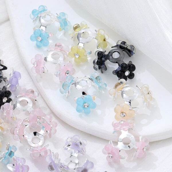Wholesale Five inted star flower holder angel wings