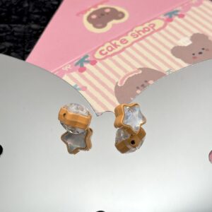 Orange / 12*10.4mm, hole about 1.8mm