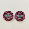 Wholesale 10pcs Leopard Print Cartoon Focus Beads Creative Silicone Beads
