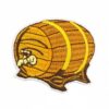 Wholesale Cartoon beer embroidered patch cheers pattern